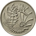 Coin, Singapore, 10 Cents, 1971, Singapore Mint, AU(50-53), Copper-nickel, KM:3