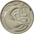 Moneda, Singapur, 20 Cents, 1972, Singapore Mint, MBC, Cobre - níquel, KM:4