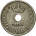 Coin, Norway, Haakon VII, 10 Öre, 1947, EF(40-45), Copper-nickel, KM:383