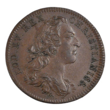 Canada, Jeton, 1755, AU(55-58), Copper, 6.40