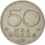 Moneta, Norwegia, Olav V, 50 Öre, 1980, EF(40-45), Miedź-Nikiel, KM:418
