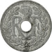 Coin, France, Lindauer, 20 Centimes, 1945, Paris, AU(50-53), Zinc, KM:907.1