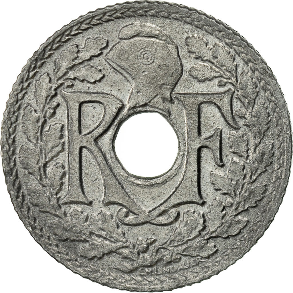 France, 10 Centimes, 1941, Paris, EF(40-45), Zinc, KM:897