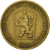 Coin, Czechoslovakia, Koruna, 1966, EF(40-45), Aluminum-Bronze, KM:50