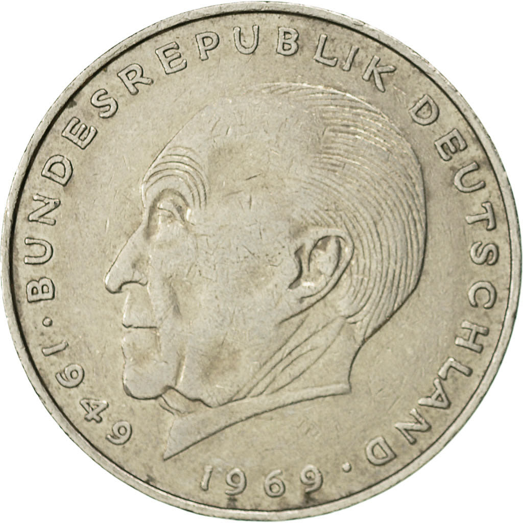 Coin, GERMANY - FEDERAL REPUBLIC, 2 Mark, 1971, Munich, EF(40-45)