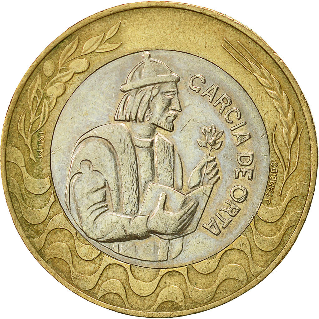 Coin, Portugal, 200 Escudos, 1992, EF(40-45), Bi-Metallic, KM:655