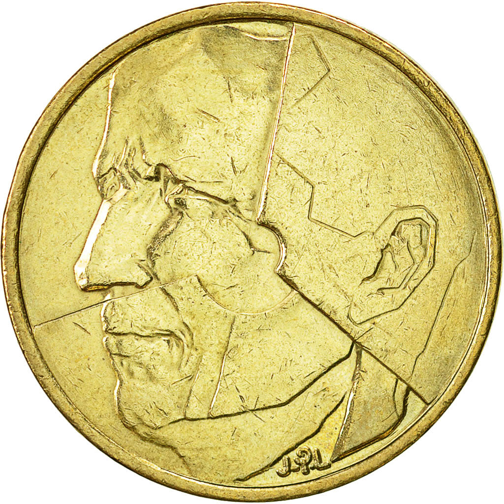 Monnaie, Belgique, 5 Francs, 5 Frank, 1986, TTB, Brass Or Aluminum-Bronze