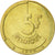 Moneta, Belgio, 5 Francs, 5 Frank, 1986, BB, Ottone o alluminio-bronzo, KM:163