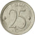 Coin, Belgium, 25 Centimes, 1972, Brussels, EF(40-45), Copper-nickel, KM:154.1