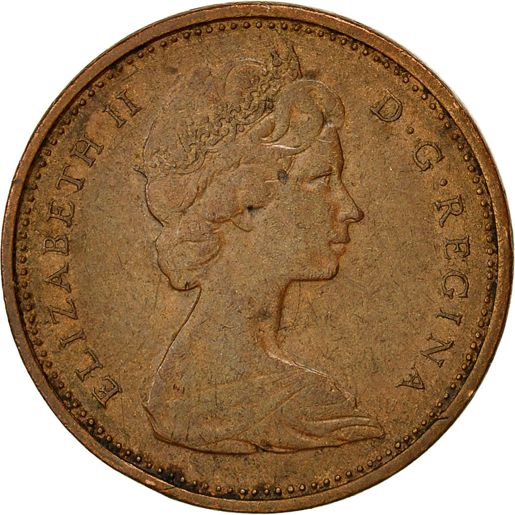 Coin, Canada, Elizabeth II, Cent, 1970, Royal Canadian Mint, Ottawa, VF(30-35)
