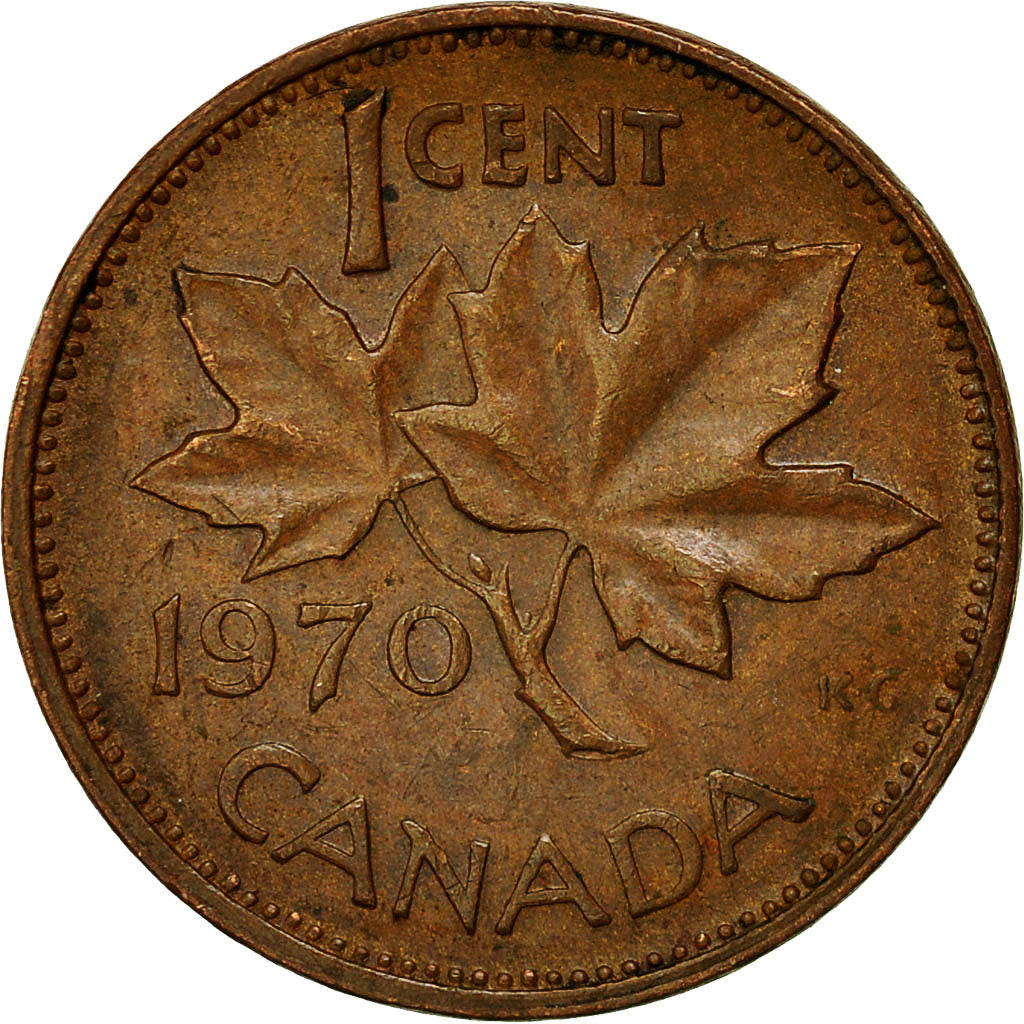 Coin, Canada, Elizabeth II, Cent, 1970, Royal Canadian Mint, Ottawa, VF(30-35)