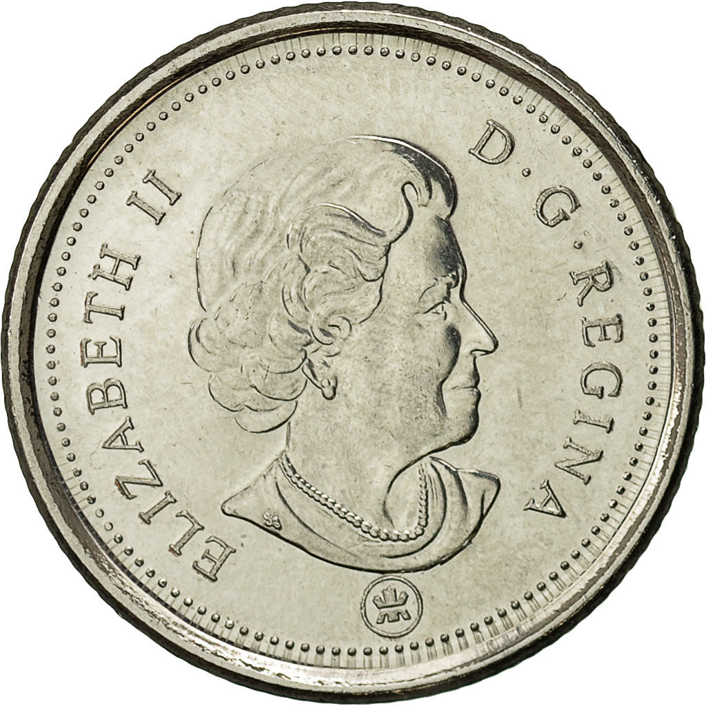 Monnaie, Canada, Elizabeth II, 10 Cents, 2006, Royal Canadian Mint, SUP, Nickel