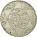 Moneda, Marruecos, 'Abd al-Aziz, 1/2 Rial, 5 Dirhams, 1902, London, EBC, Plata