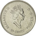 Monnaie, Canada, Elizabeth II, 25 Cents, 2000, Royal Canadian Mint, Ottawa