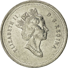 Coin, Canada, Elizabeth II, 25 Cents, 1996, Royal Canadian Mint, Ottawa