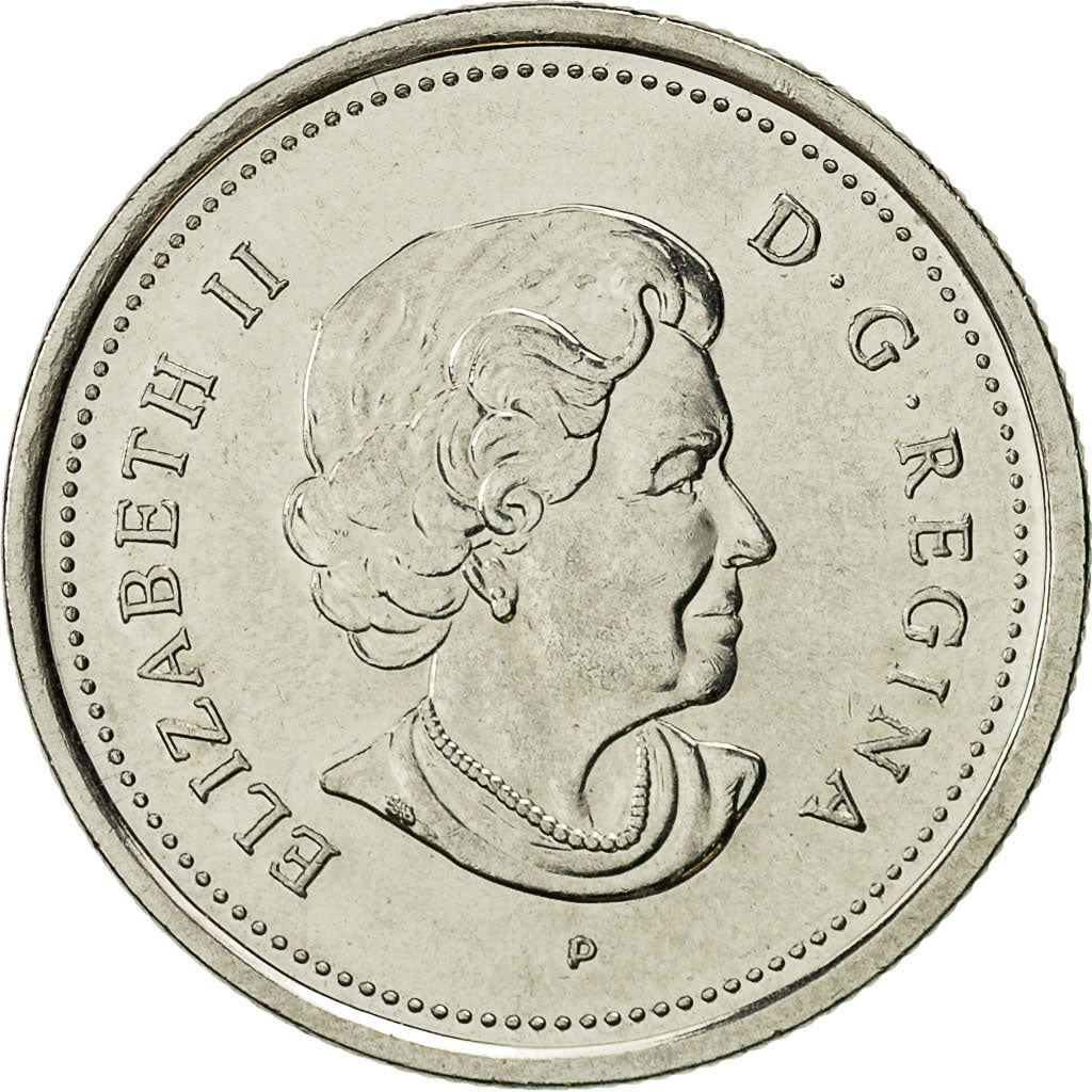Coin, Canada, Elizabeth II, 25 Cents, 2005, Royal Canadian Mint, AU(50-53)