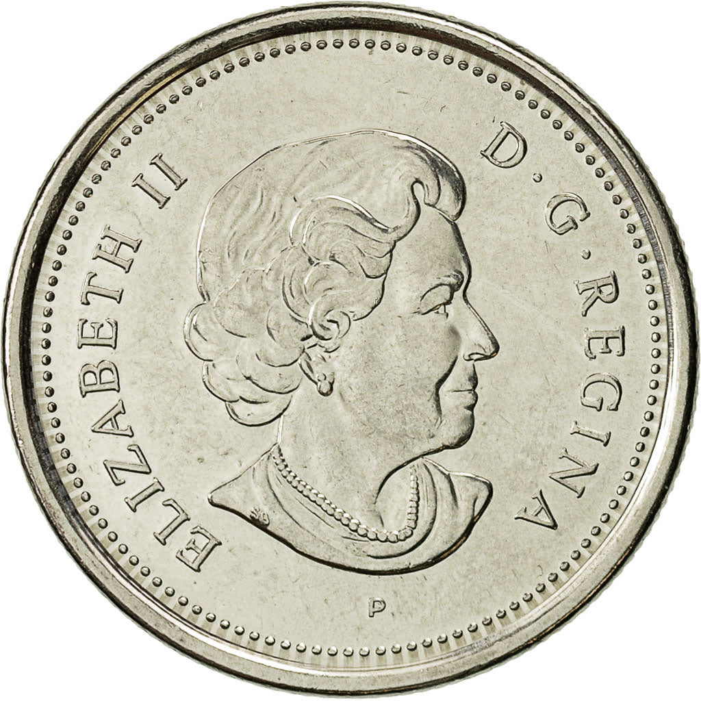 Coin, Canada, Elizabeth II, 25 Cents, 2006, Royal Canadian Mint, AU(55-58)