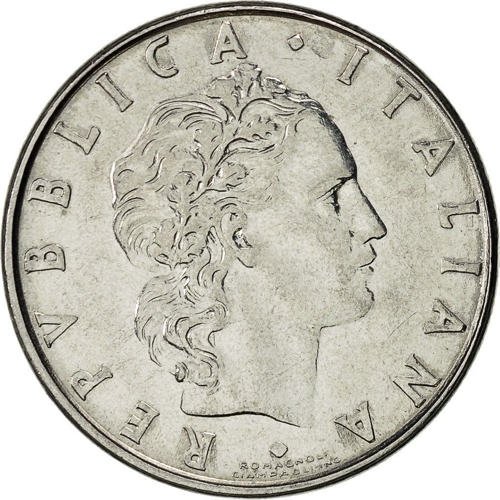 Monnaie, Italie, 50 Lire, 1981, Rome, TTB, Stainless Steel, KM:95.1