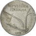 Coin, Italy, 10 Lire, 1955, Rome, VF(30-35), Aluminum, KM:93