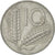 Moneta, Włochy, 10 Lire, 1952, Rome, VF(20-25), Aluminium, KM:93