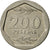 Coin, Spain, Juan Carlos I, 200 Pesetas, 1987, EF(40-45), Copper-nickel, KM:829