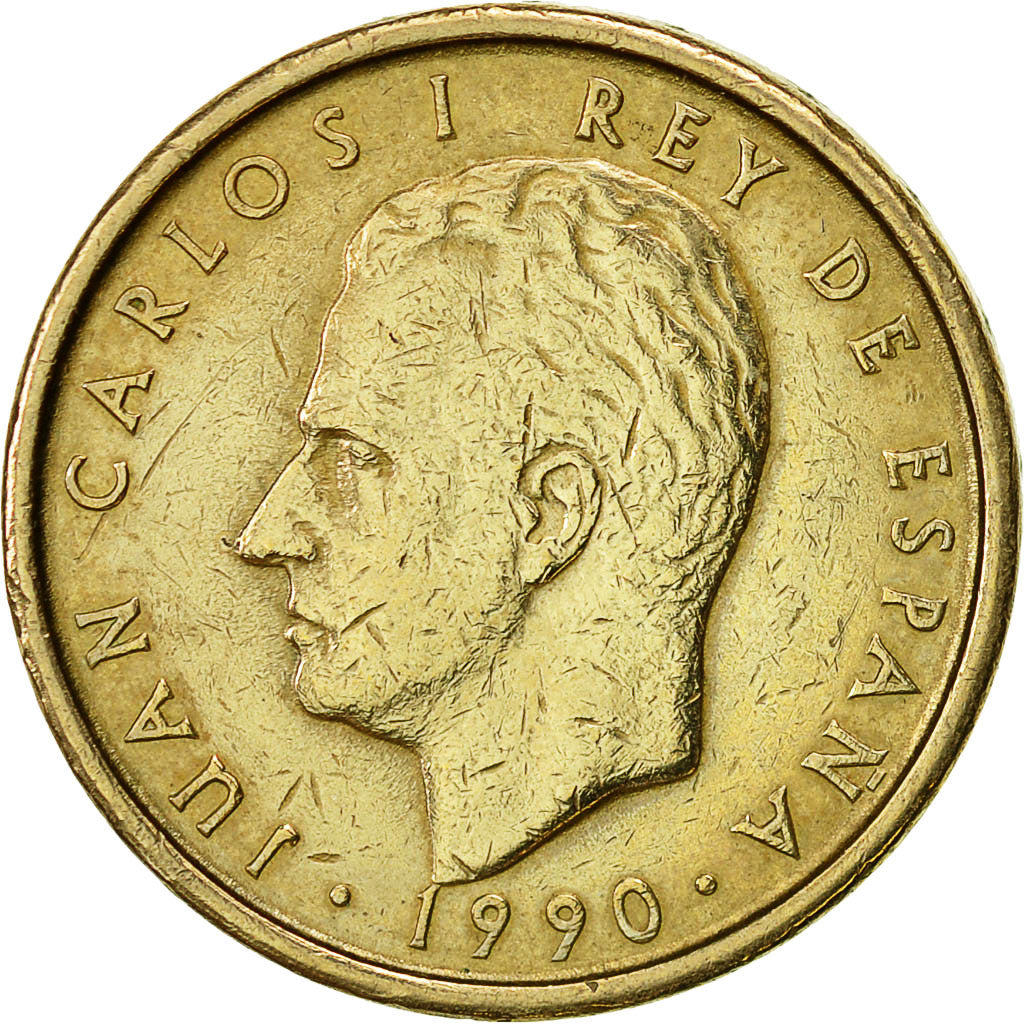 Münze, Spanien, Juan Carlos I, 100 Pesetas, 1990, Madrid, SS, Aluminum-Bronze