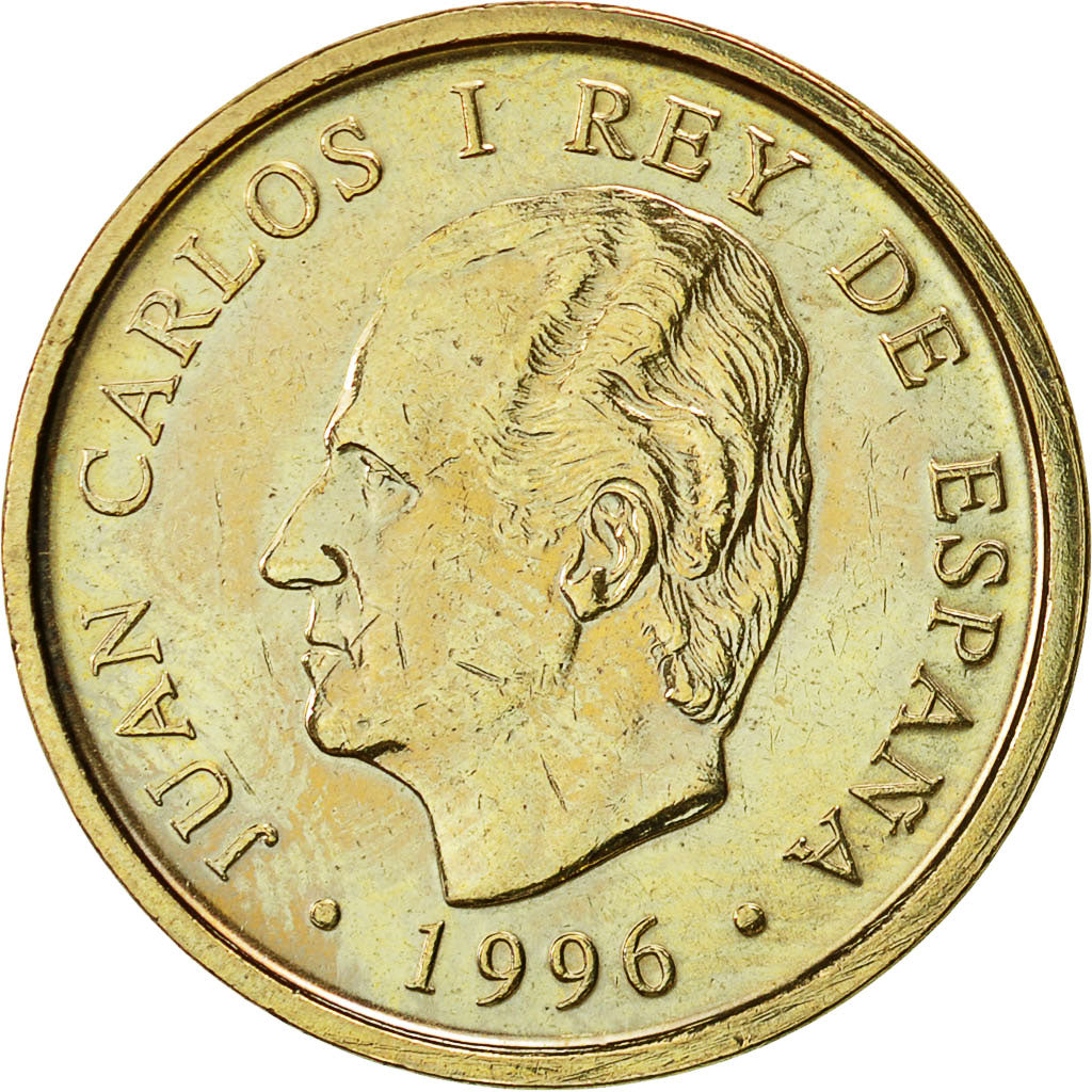 Moneda, España, Juan Carlos I, 100 Pesetas, 1996, Madrid, EBC, Aluminio -