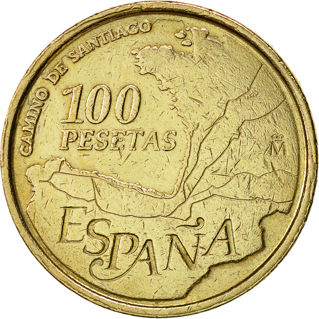 Coin, Spain, Juan Carlos I, 100 Pesetas, 1993, Madrid, EF(40-45)