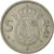 Coin, Spain, Juan Carlos I, 25 Pesetas, 1983, EF(40-45), Copper-nickel, KM:824