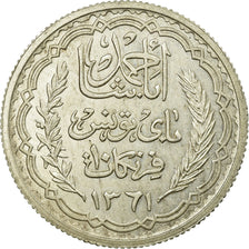 Monnaie, Tunisie, Ahmad Pasha Bey, 10 Francs, 1942, Paris, SUP, Argent, KM:265