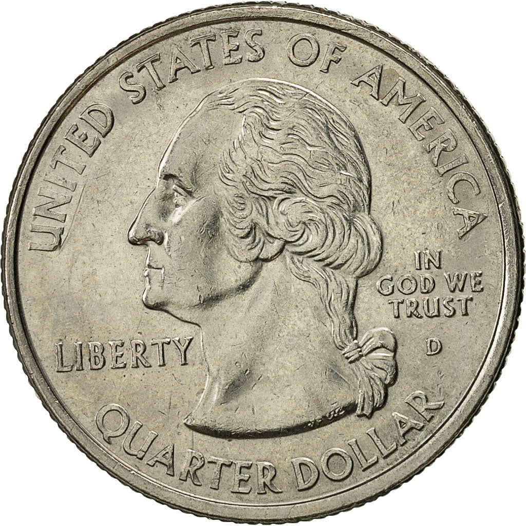 Coin, United States, Quarter, 2000, U.S. Mint, Denver, EF(40-45), Copper-Nickel