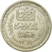 Coin, Tunisia, Ahmad Pasha Bey, 10 Francs, 1942, Paris, AU(55-58), Silver