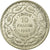 Coin, Tunisia, Ahmad Pasha Bey, 10 Francs, 1942, Paris, AU(55-58), Silver