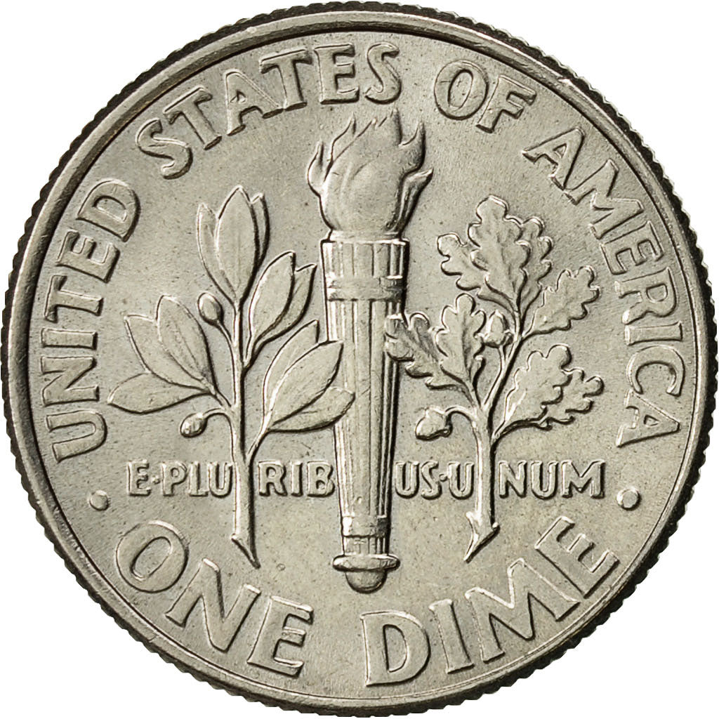 Moneta, Stati Uniti, Roosevelt Dime, Dime, 2005, U.S. Mint, Denver, BB+, Rame