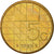 Munten, Nederland, Beatrix, 5 Gulden, 1989, ZF, Bronze Clad Nickel, KM:210