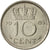 Munten, Nederland, Juliana, 10 Cents, 1963, ZF+, Nickel, KM:182