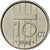 Moneda, Países Bajos, Beatrix, 10 Cents, 1984, MBC+, Níquel, KM:203