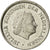 Munten, Nederland, Juliana, 25 Cents, 1980, ZF, Nickel, KM:183