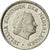 Coin, Netherlands, Juliana, 25 Cents, 1980, EF(40-45), Nickel, KM:183