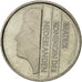 Coin, Netherlands, Beatrix, 25 Cents, 1984, EF(40-45), Nickel, KM:204