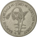 Moneta, Stati dell'Africa occidentale, 100 Francs, 1974, Paris, MB+, Nichel