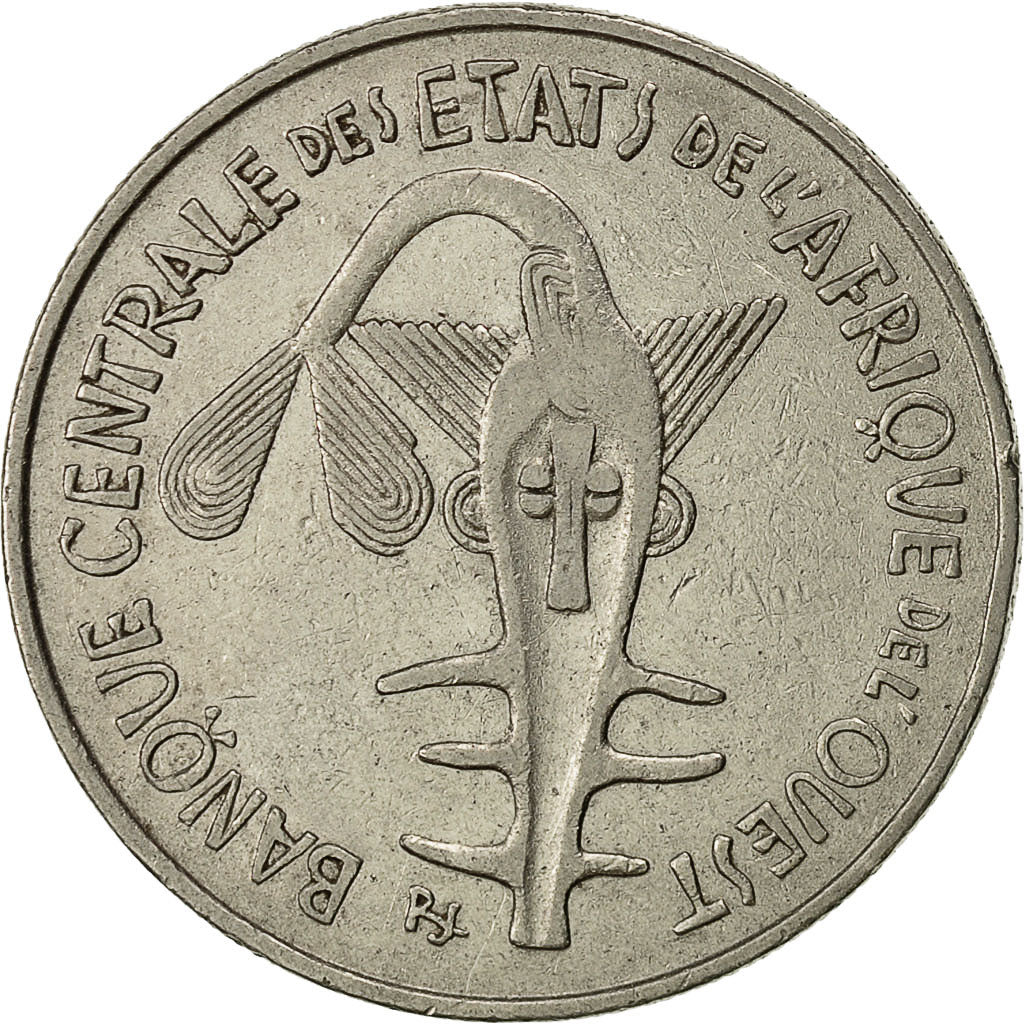Coin, West African States, 100 Francs, 1976, Paris, VF(30-35), Nickel, KM:4