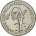 Moneda, Estados del África Occidental, 50 Francs, 1987, Paris, MBC+, Cobre -