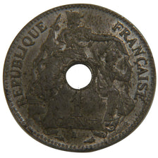 Indochine, 1 Cent, 1897, Paris, MS(60-62), Maillechort, 8.00