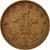 Munten, Groot Bretagne, Elizabeth II, 2 Pence, 1989, FR+, Bronze, KM:936