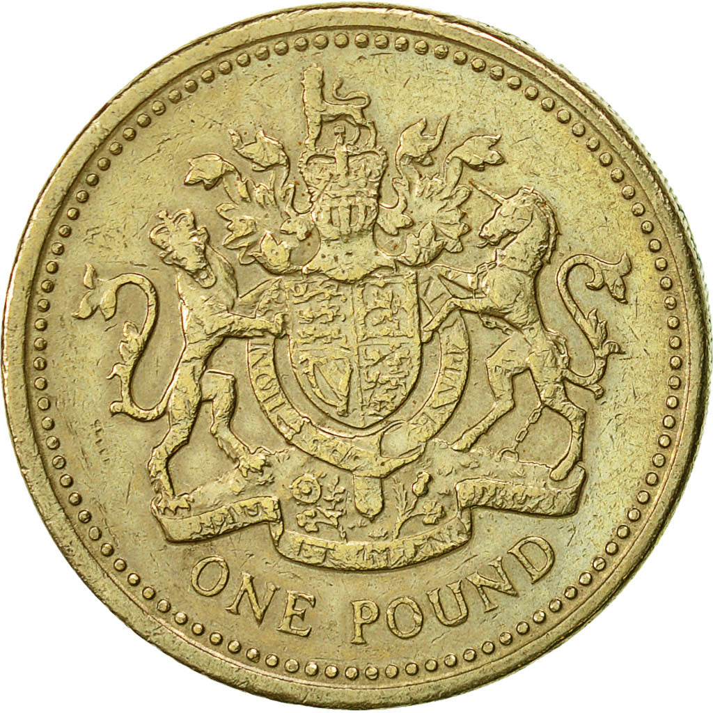 Coin, Great Britain, Elizabeth II, Pound, 1983, VF(30-35), Nickel-brass, KM:933