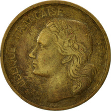 Moneda, Francia, Guiraud, 20 Francs, 1950, Beaumont - Le Roger, BC+, Aluminio -