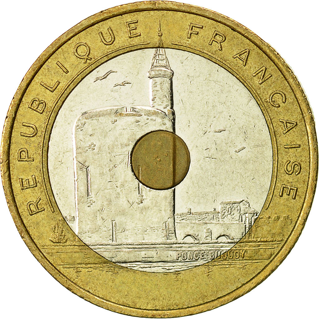 Moneda, Francia, Jeux Méditerranéens, 20 Francs, 1993, Paris, MBC+