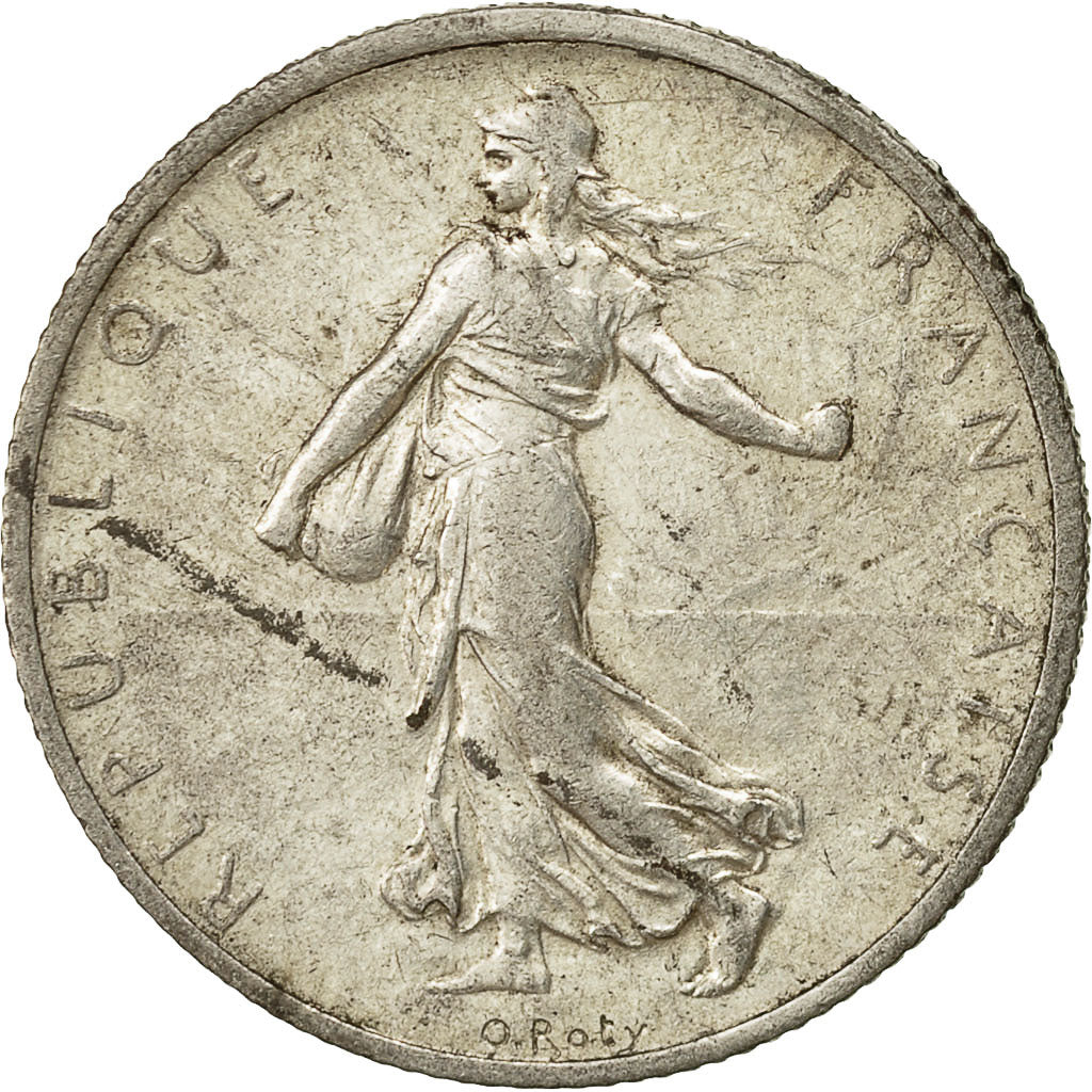 Coin, France, Semeuse, 2 Francs, 1904, Paris, EF(40-45), Silver, KM:845.1