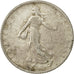 Moneta, Francia, Semeuse, Franc, 1911, Paris, MB+, Argento, KM:844.1
